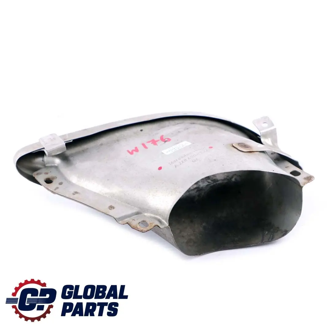 Mercedes W176 W246 Plaque de recouvrement gauche tuyau d'échappement - SKU A2464900327 - Numéro de pièce A2464900327