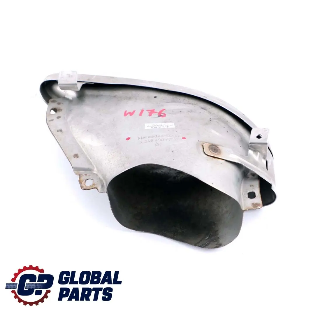 Mercedes W176 W246 Tubo De Escape Izquierdo Tapa Protección Térmica - SKU A2464900327 - Número de pieza A2464900327
