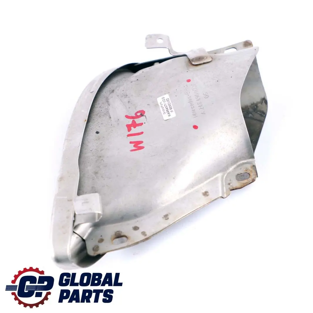 Mercedes W176 W246 Tubo scappamento sinistro piastra copertura - SKU A2464900327 - Numero di parte A2464900327