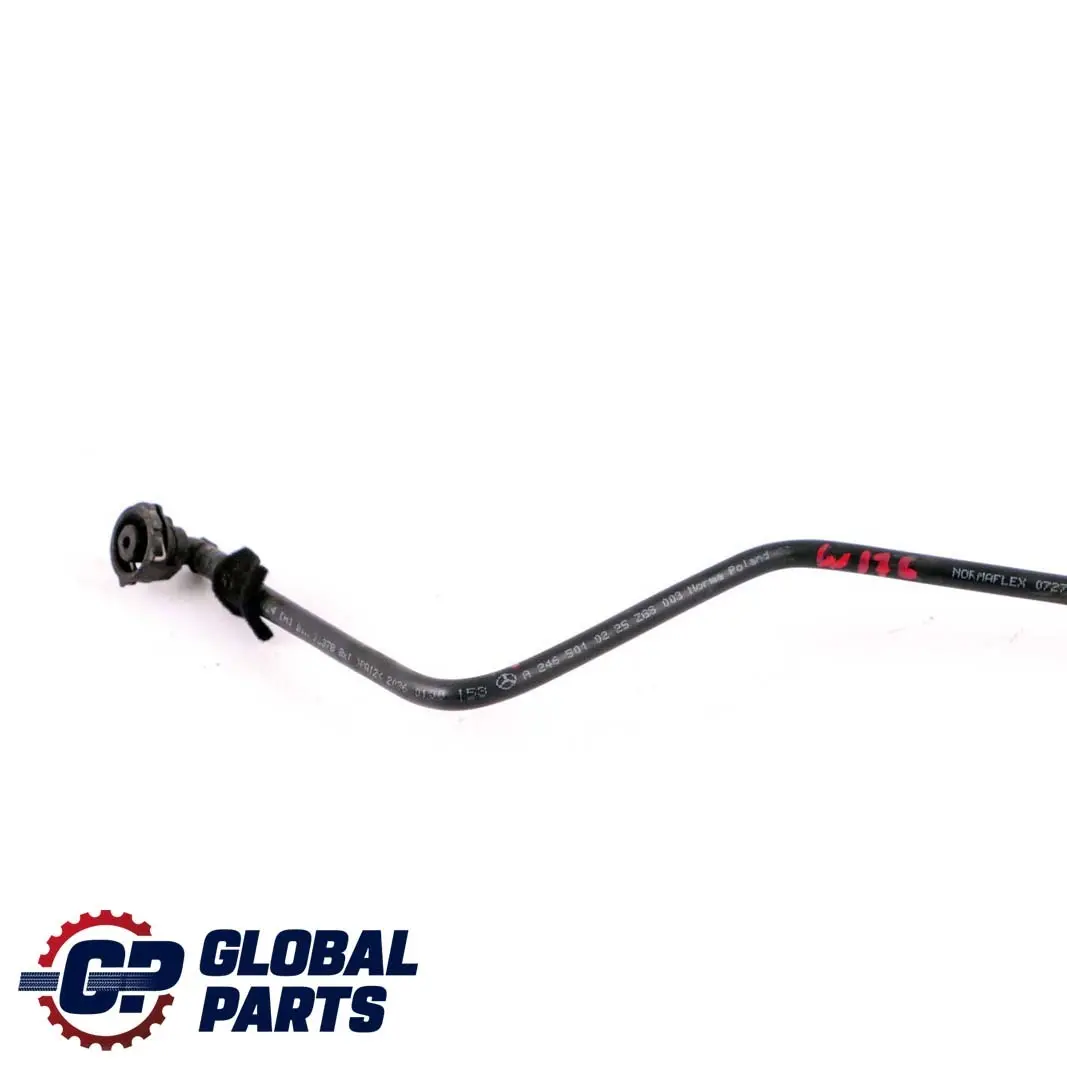 Coolant Pipe Mercedes A W176 160 180 CDI Water Hose Vent Line to with Part number A2465010225 Coolant Pipe Mercedes A W176 160 180 CDI Water Hose Vent Line - SKU A2465010225 - Part number A2465010225