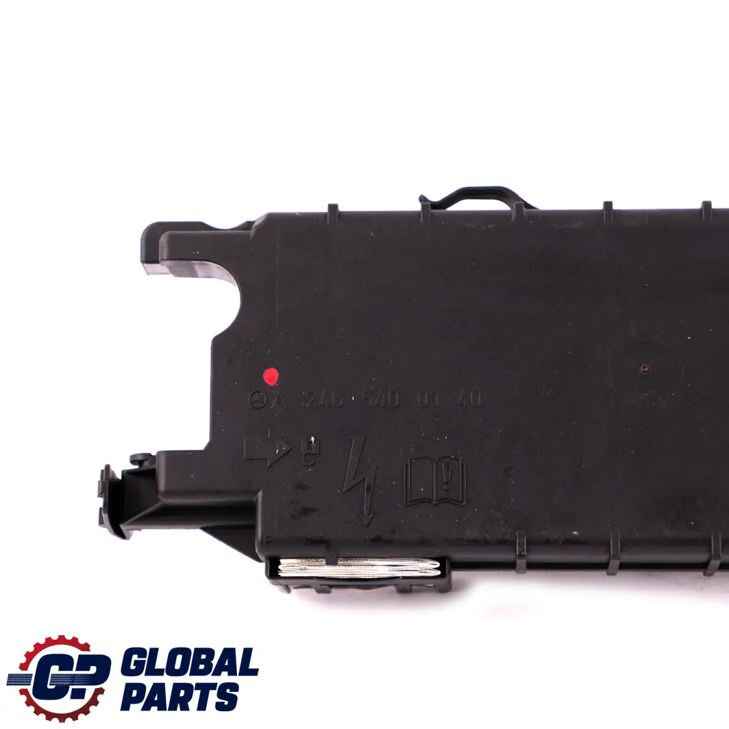 Mercedes-Benz A-Class W176 Equipment Electrical Cover Fuse Box to with Part number A2465400140 Mercedes-Benz A-Class W176 Equipment Electrical Cover Fuse Box - SKU A2465400140 - Part number A2465400140