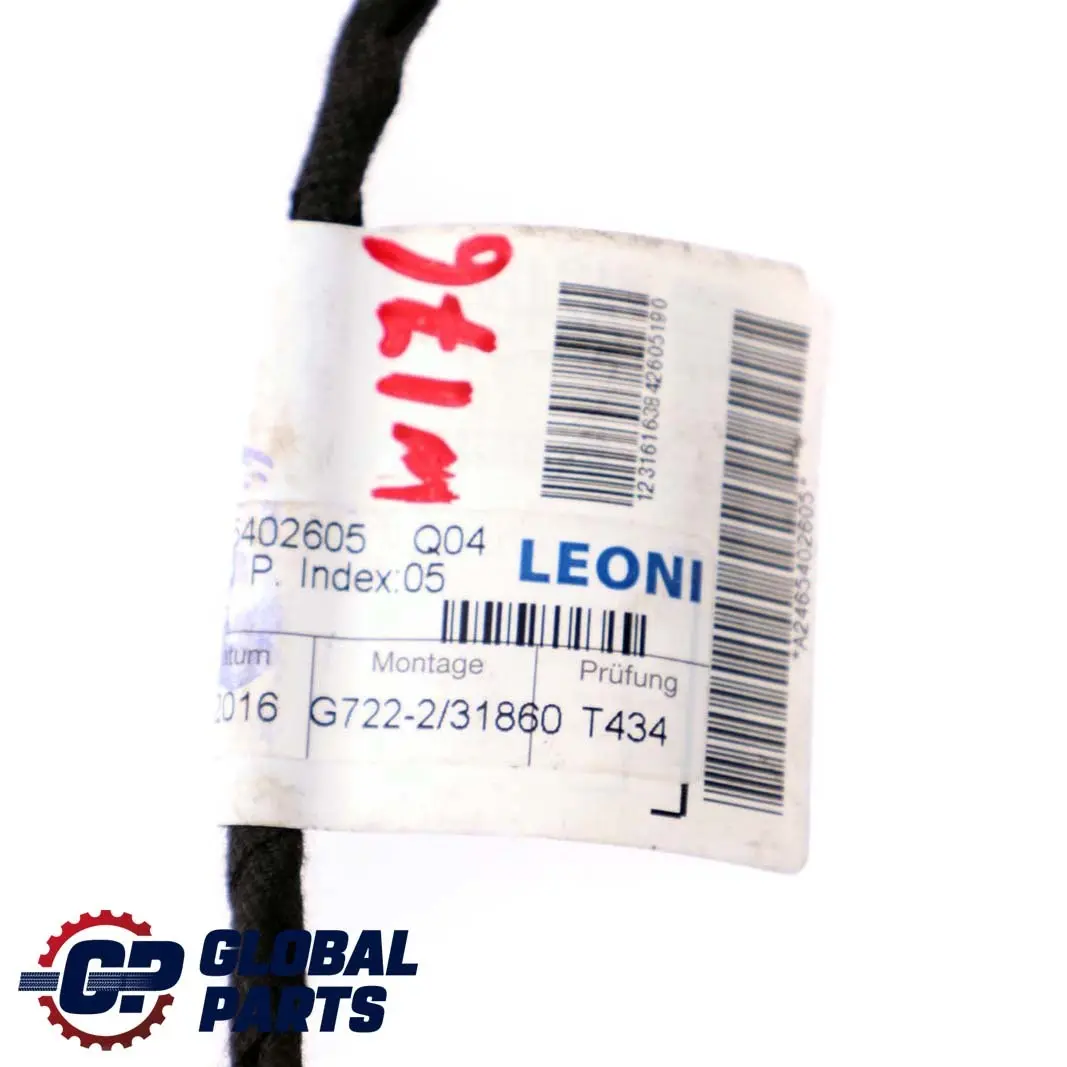  Mercedes-Benz A B W176 W246 Engine Temperature Sensor Wiring Cable Harness - SKU A2465402605 - Part number A2465402605