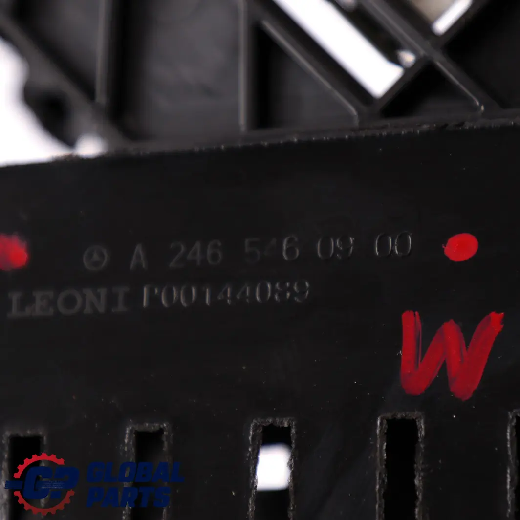 Mercedes-Benz A B W176 W246 Rear Axle Left N/S Wiring Cable Holder Bracket to with Part number A2465462780 Mercedes-Benz A B W176 W246 Rear Axle Left N/S Wiring Cable Holder Bracket - SKU A2465462780 - Part number A2465462780