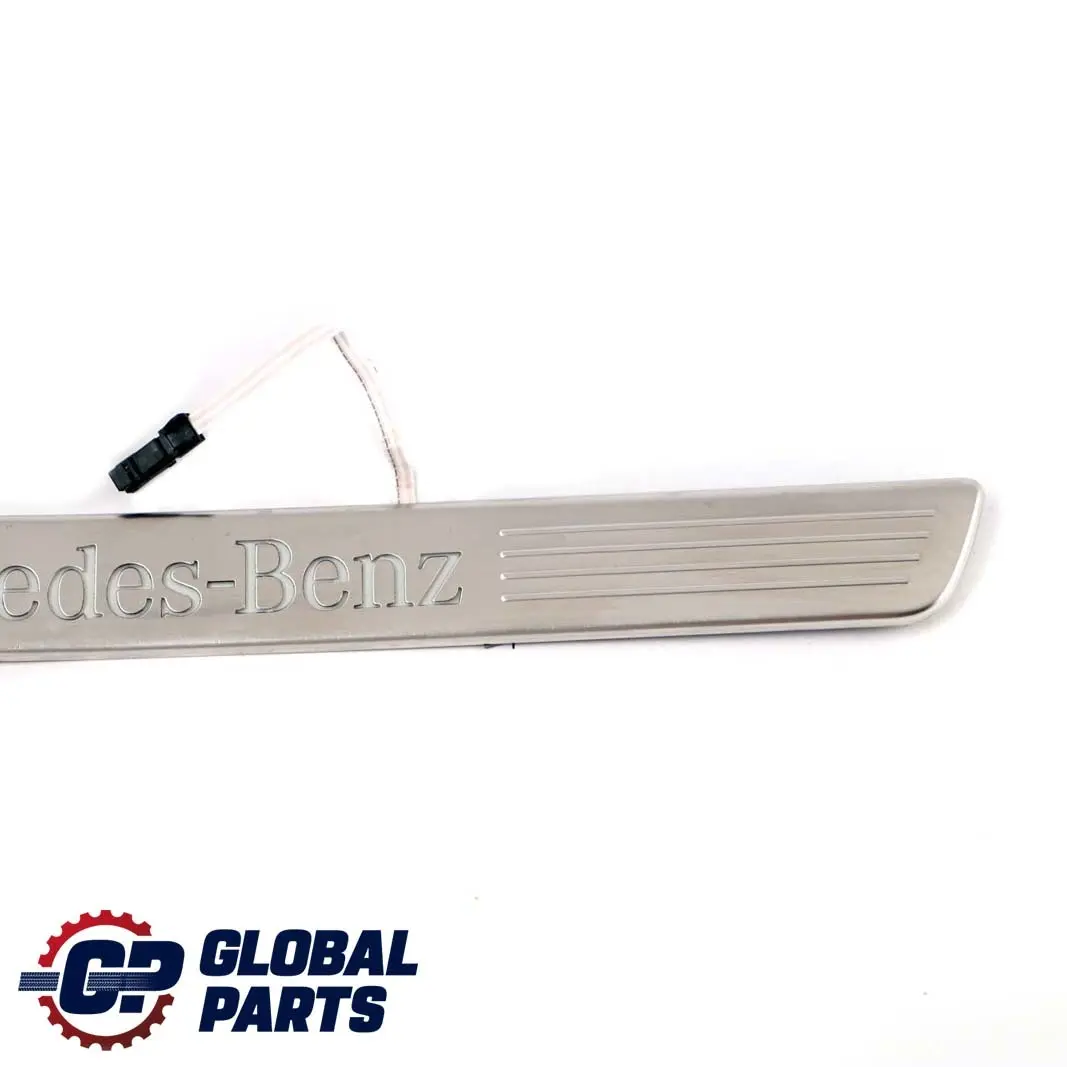 Mercedes W176 W246 Front Right Door Sill Entrance Trim Strip Illuminated - SKU A2466805400 - Part number A2466805400