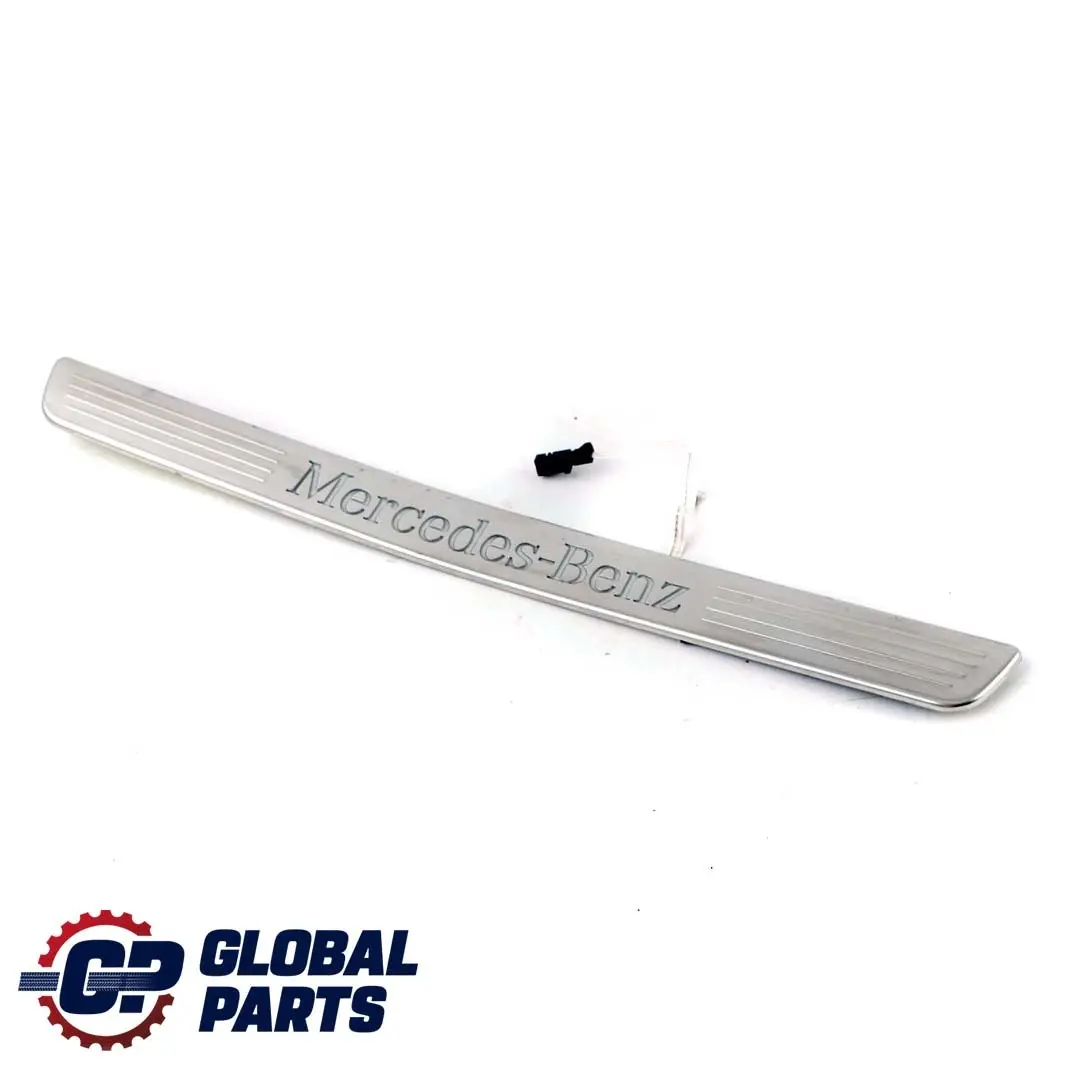Mercedes W176 W246 Front Right Door Sill Entrance Trim Strip Illuminated - SKU A2466805400 - Part number A2466805400