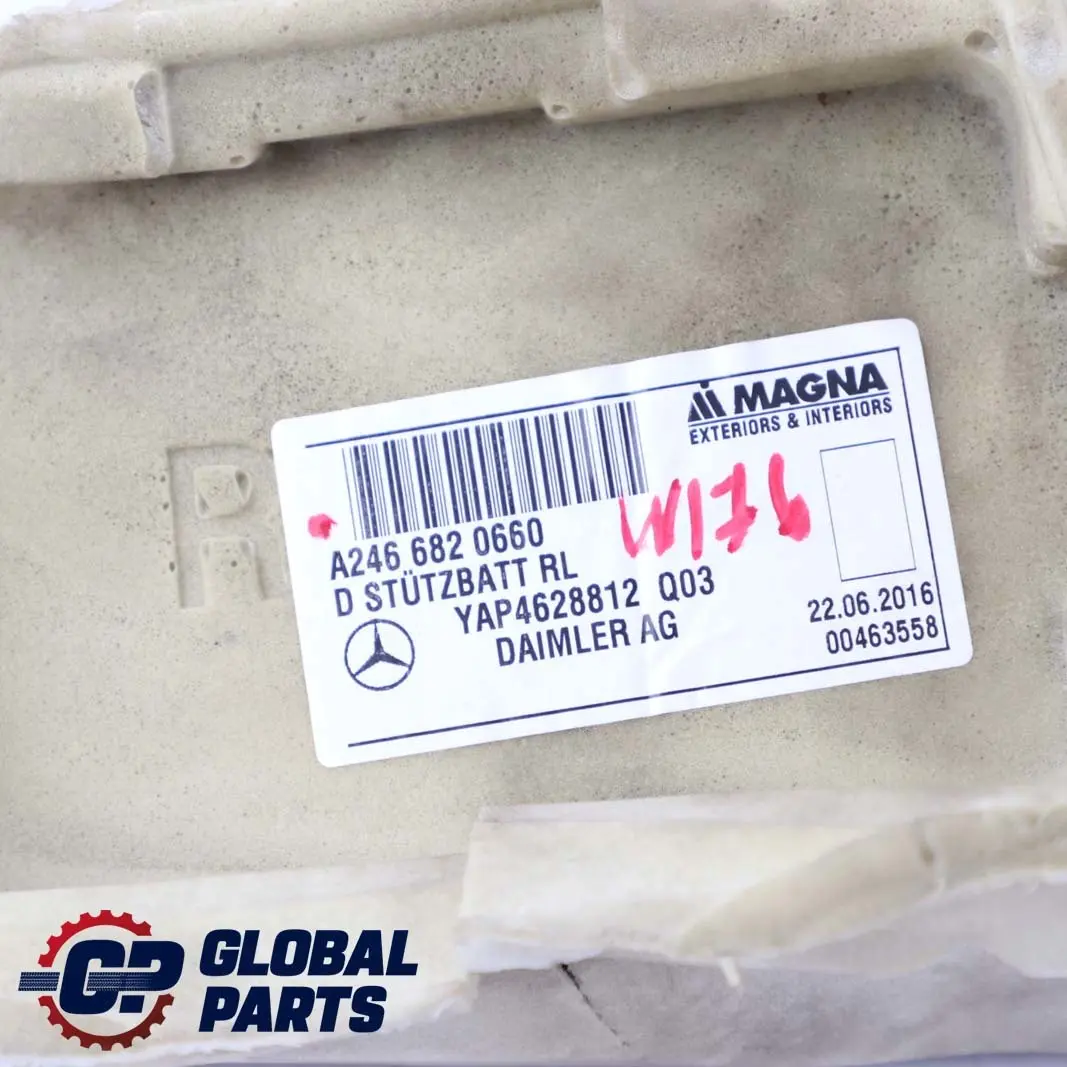  Mercedes-Benz A B W176 W246 Engine Compartment Insulation Cover - SKU A2466820660 - Part number A2466820660
