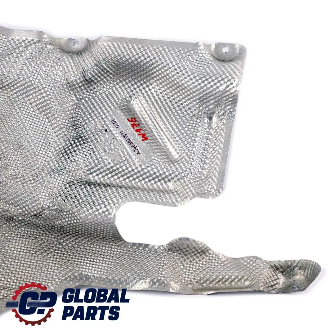 Mercedes-Benz A B Class W176 W246 Diesel Exhaust Fire Wall Heat Shielding Plate to with Part number A2466820971 Mercedes-Benz A B Class W176 W246 Diesel Exhaust Fire Wall Heat Shielding Plate - SKU A2466820971 - Part number A2466820971