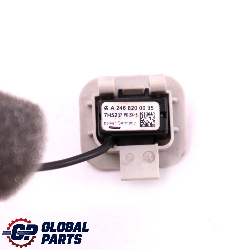 Mikrophone Módulo de control de techo para Mercedes W176 con número de pieza A2468200035 Mercedes W176 Mikrophone Módulo de control de techo - SKU A2468200035 - Número de pieza A2468200035