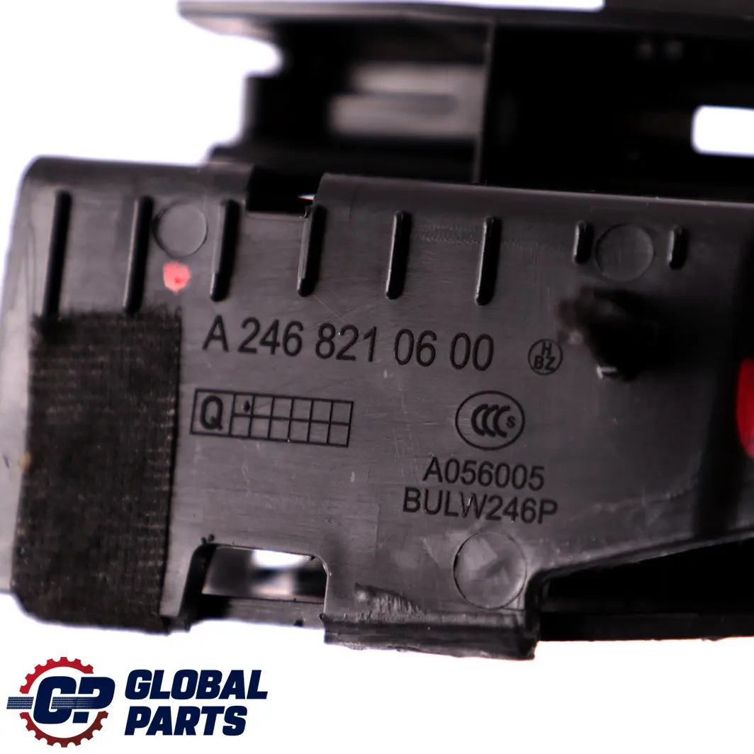 Mercedes-Benz A B Class W176 W246 Rear Right O/S Wiring Cable Holder Bracket to with Part number A2468210489 Mercedes-Benz A B Class W176 W246 Rear Right O/S Wiring Cable Holder Bracket - SKU A2468210489 - Part number A2468210489