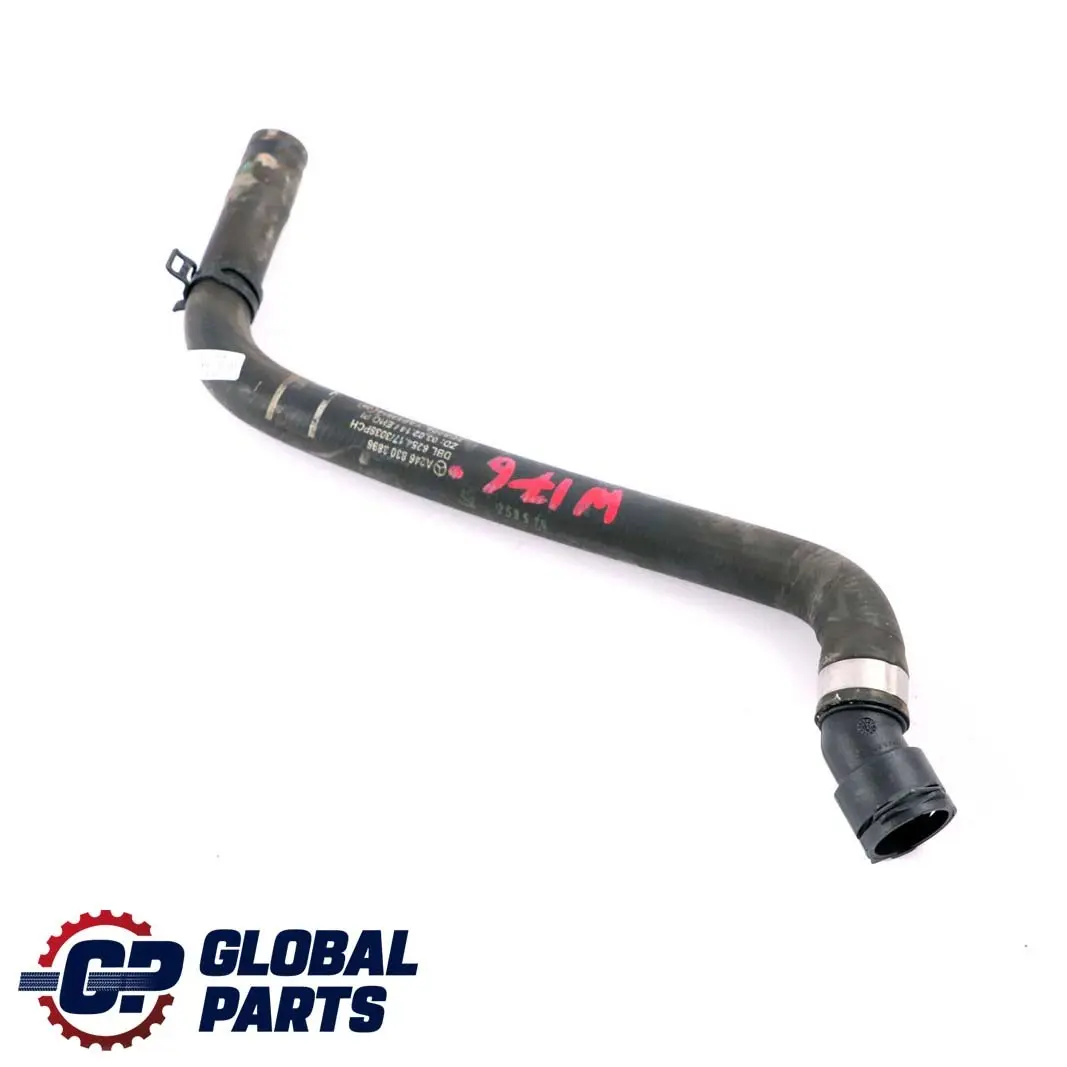  Mercedes-Benz A W176 Intercambiador calor manguera refrigerante - SKU A2468303896 - Número de pieza A2468303896