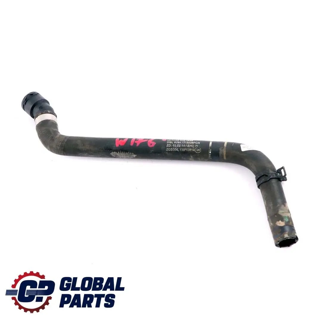  Mercedes-Benz A W176 Intercambiador calor manguera refrigerante - SKU A2468303896 - Número de pieza A2468303896