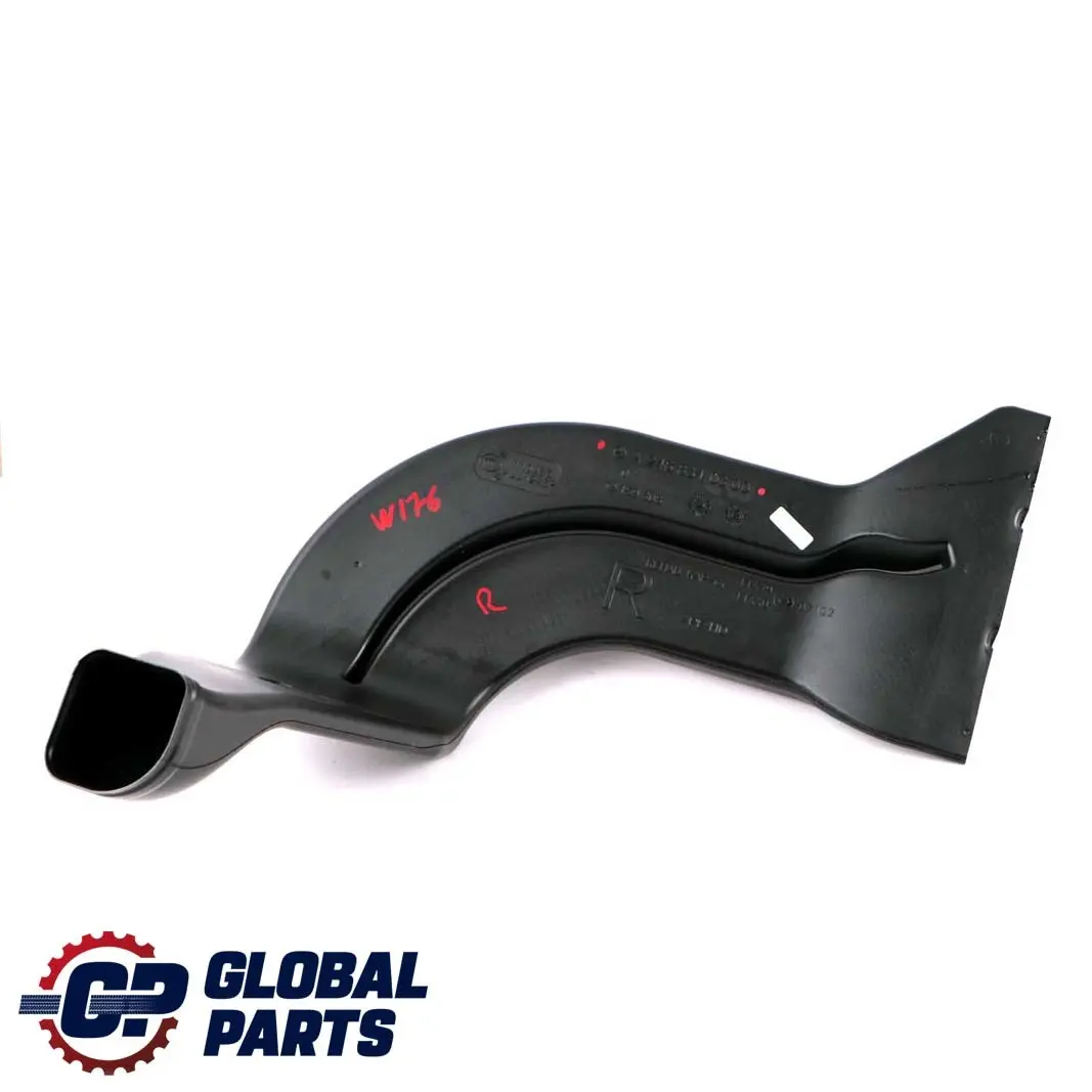  Mercedes-Benz A B Class W176 W246 Right O/S Air Duct Channel Guide - SKU A2468310300 - Part number A2468310300