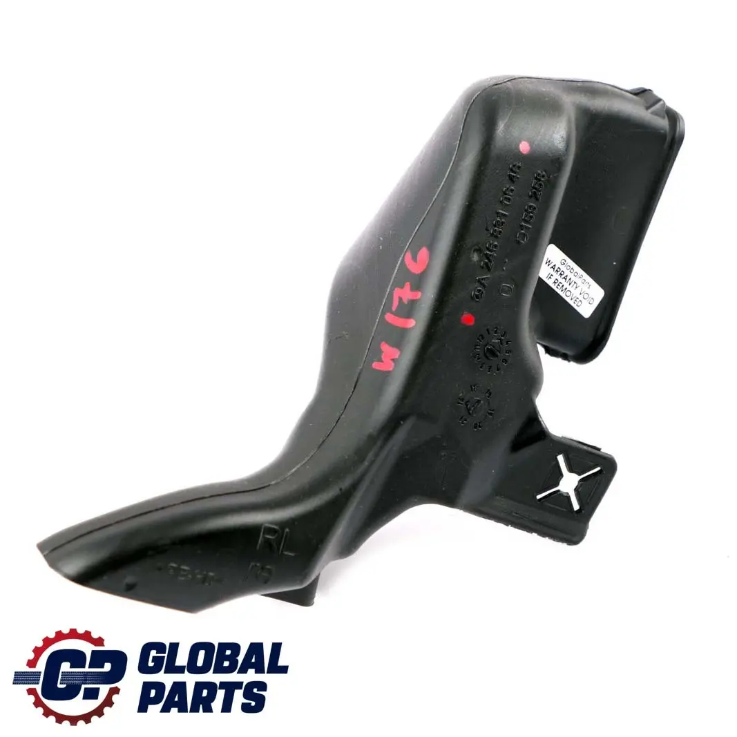  Mercedes-Benz A B W176 W246 Right O/S Air Duct Guide Legroom Trim - SKU A2468310646 - Part number A2468310646
