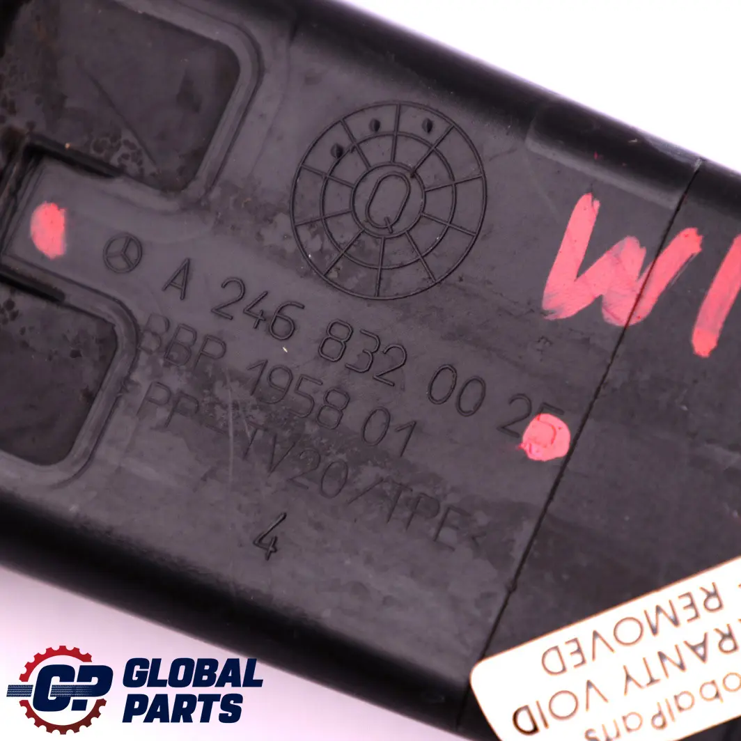 Mercedes-Benz A B Class W176 W246 Water Drain Baffle Discharge Rubber Insert to with Part number A2468320025 Mercedes-Benz A B Class W176 W246 Water Drain Baffle Discharge Rubber Insert - SKU A2468320025 - Part number A2468320025