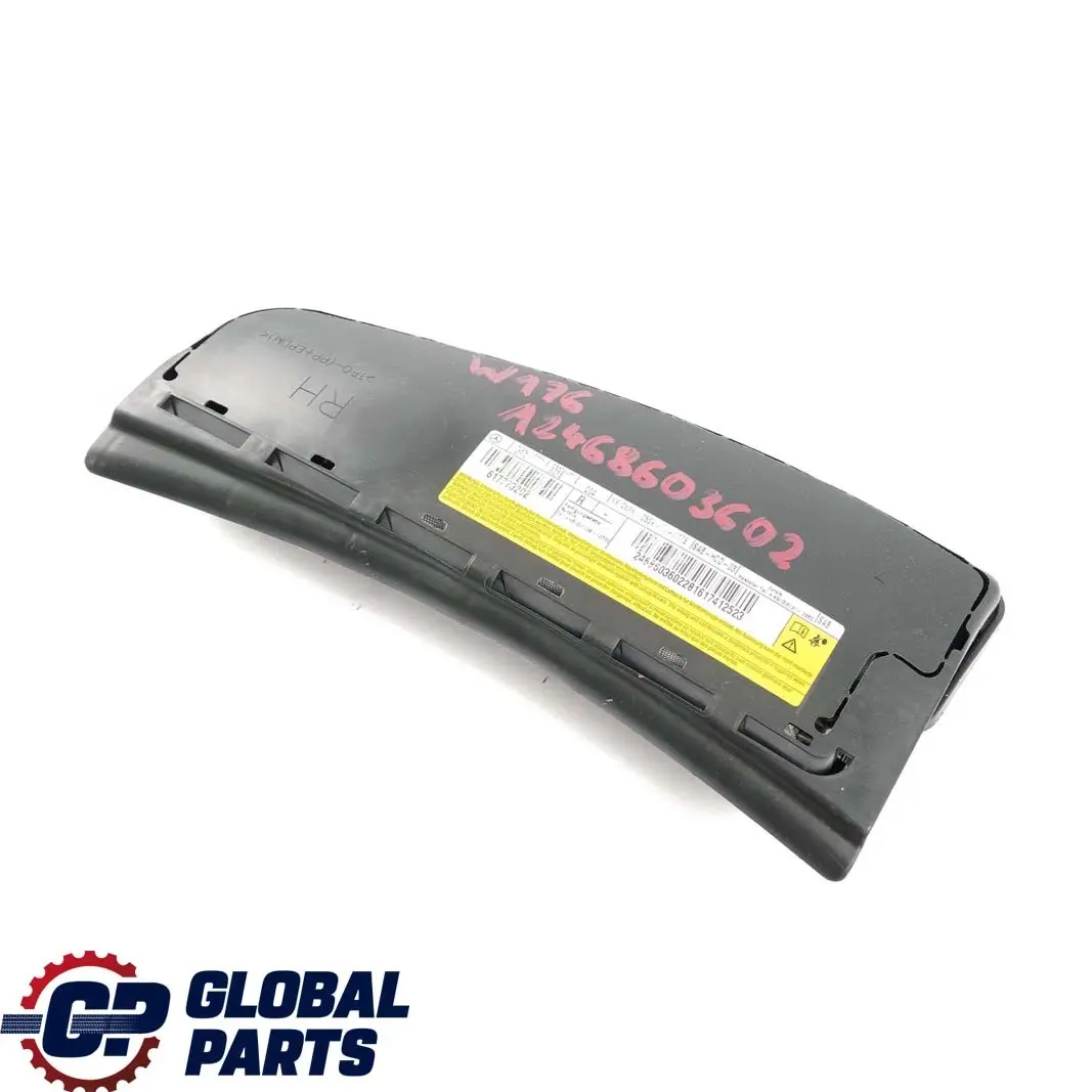 Siège avant droit Airbag latéral pour Mercedes W176 C117 à propos du numéro de pièce A2468603602 Mercedes W176 C117 Siège avant droit Airbag latéral - SKU A2468603602 - Numéro de pièce A2468603602