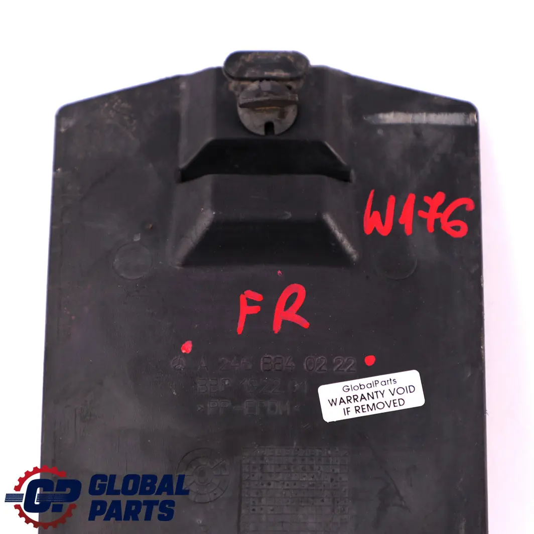 Mercedes A W176 Guardabarros delantero Tapa paso de rueda - SKU A2468840222 - Número de pieza A2468840222