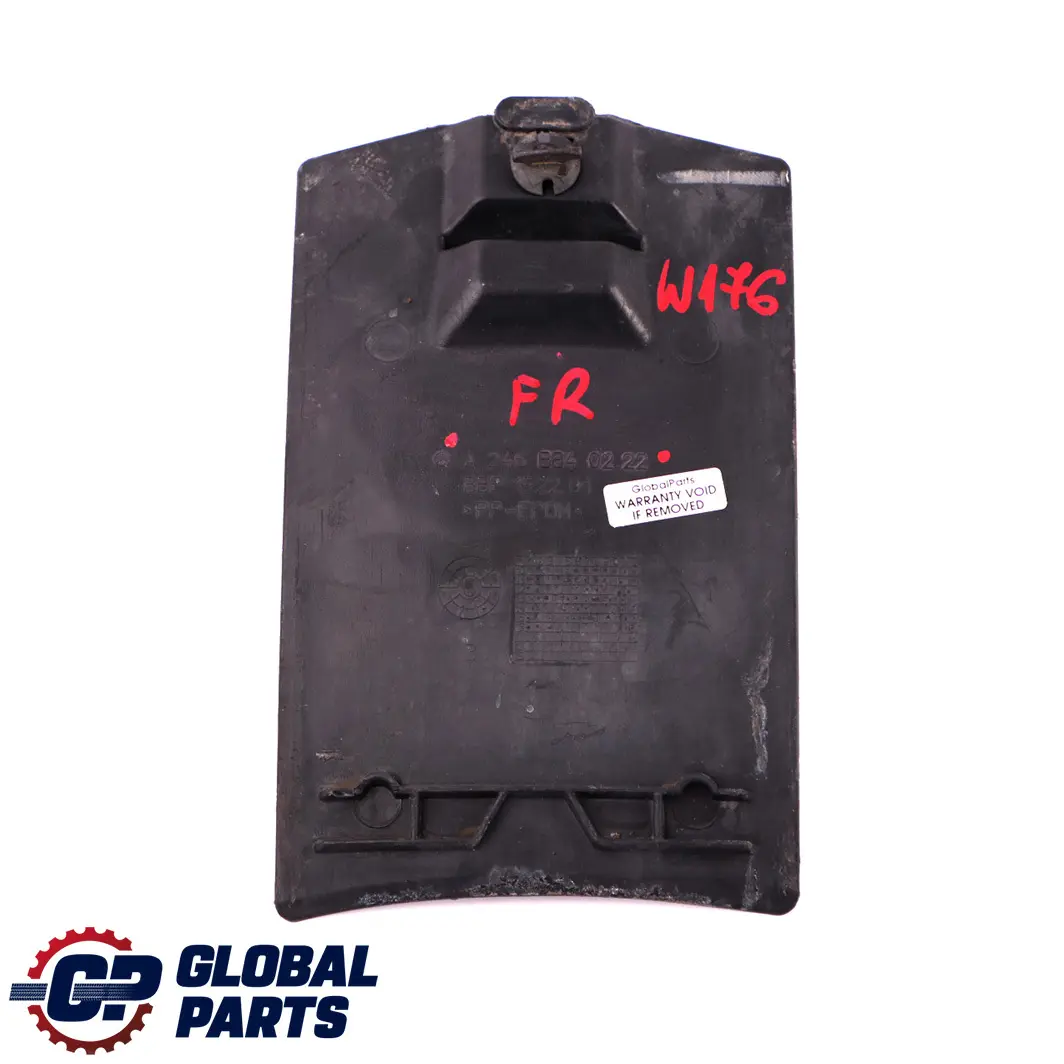 Guardabarros delantero Tapa paso de rueda para Mercedes A W176 con número de pieza A2468840222 Mercedes A W176 Guardabarros delantero Tapa paso de rueda - SKU A2468840222 - Número de pieza A2468840222