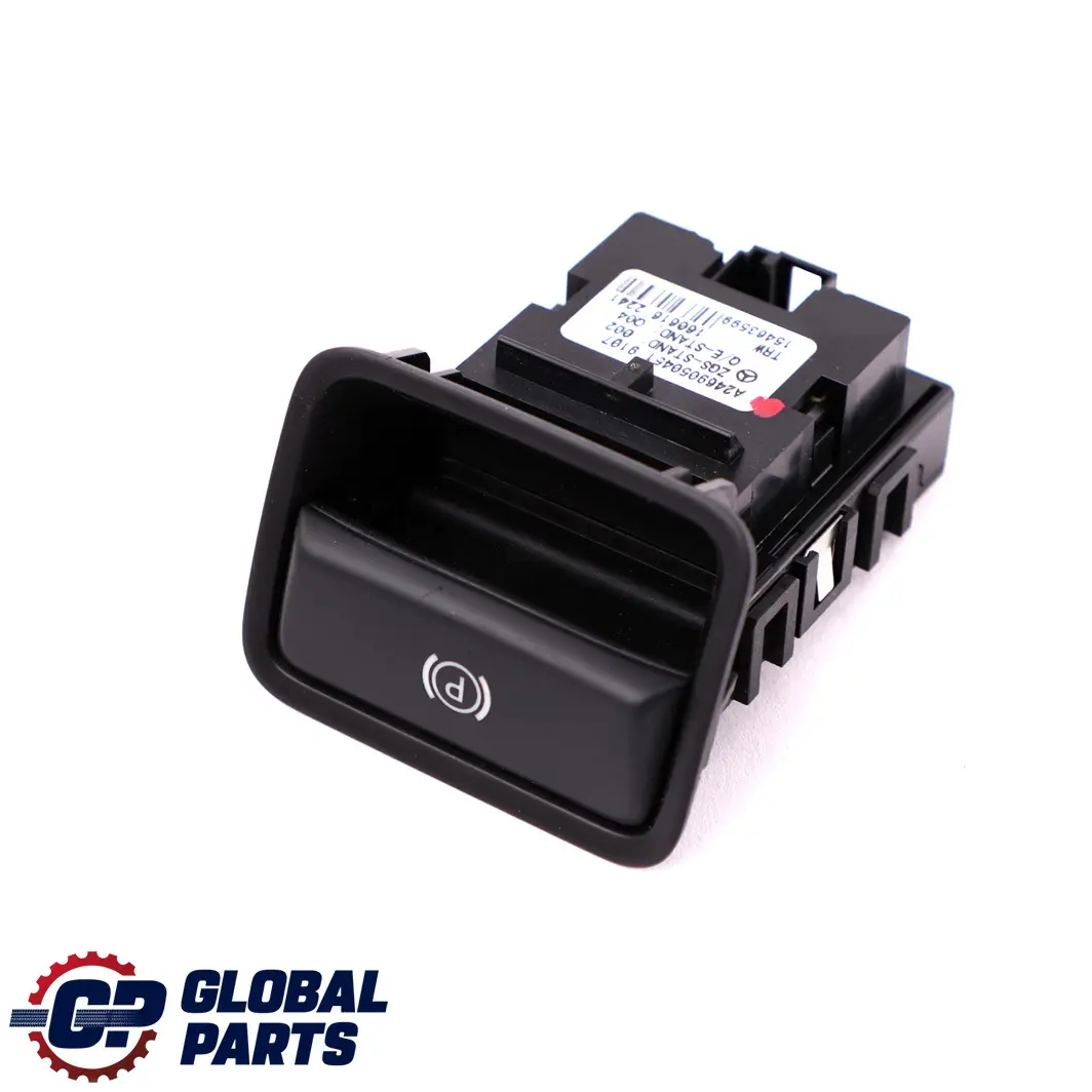 Pulsante interruttore freno di stazionamento per Mercedes W176 W246 con numero di parte A2469050451 Mercedes W176 W246 Pulsante interruttore freno di stazionamento - SKU A2469050451 - Numero di parte A2469050451