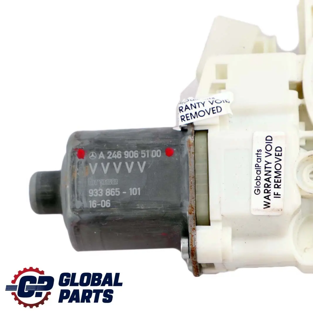 Mercedes-Benz A B W176 W246 Front Left N/S Door Window Lifter Motor to with Part number A2469065100 Mercedes-Benz A B W176 W246 Front Left N/S Door Window Lifter Motor - SKU A2469065100 - Part number A2469065100