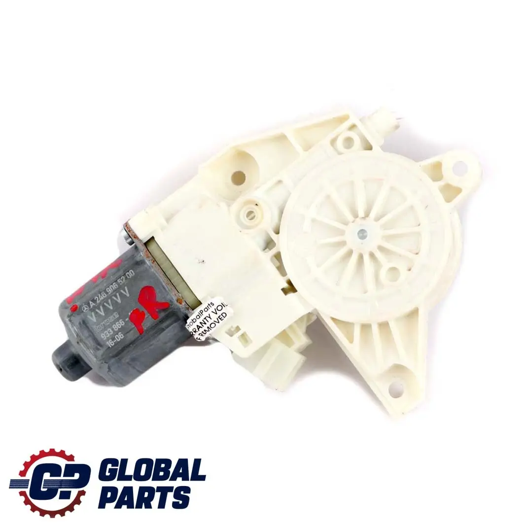 Mercedes-Benz A B W176 W246 Front Right Door Window Lifter Motor to with Part number A2469065200 Mercedes-Benz A B W176 W246 Front Right Door Window Lifter Motor - SKU A2469065200 - Part number A2469065200