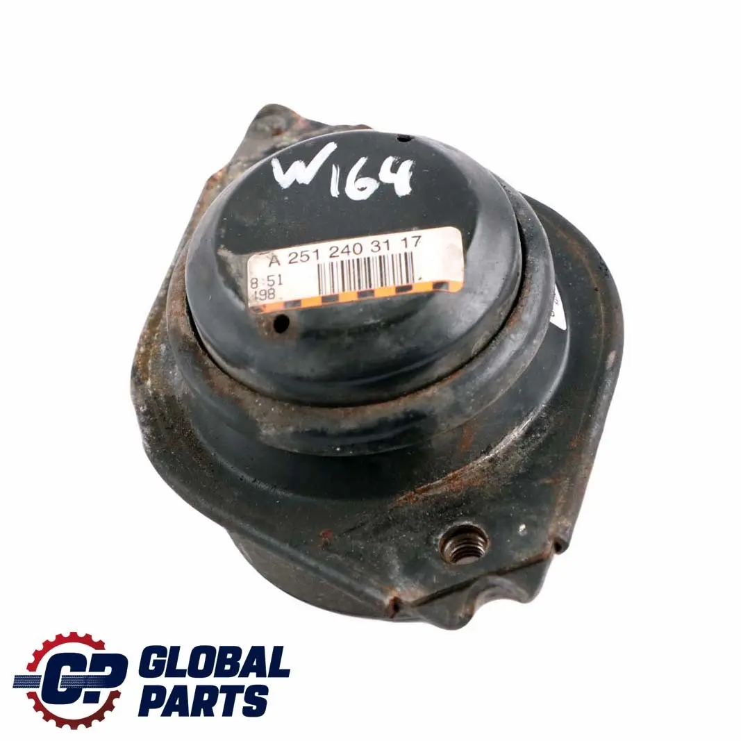  Mercedes-Benz W164 Delantero Izquierdo Derecho Soporte Soporte Motor - SKU A2512403117 - Número de pieza A2512403117