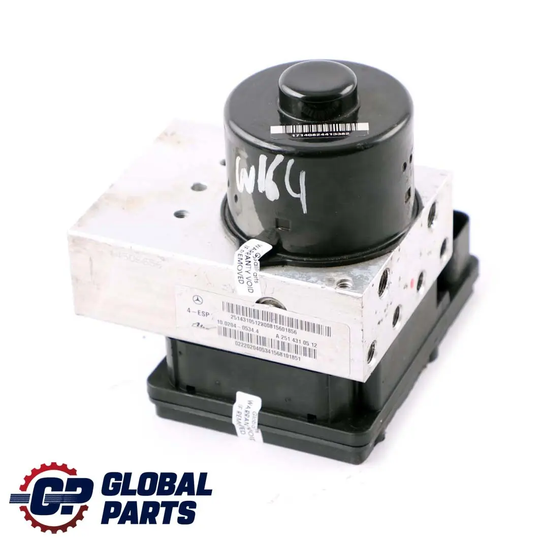Mercedes ML W164 Unité Pompe Frein Hydraulique ABS A2515452632 - SKU A2515454032 - Numéro de pièce A2515454032