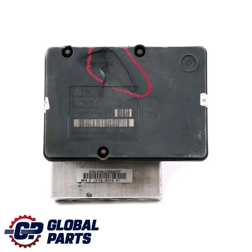 Mercedes ML W164 Unité Pompe Frein Hydraulique ABS A2515452632 - SKU A2515454032 - Numéro de pièce A2515454032