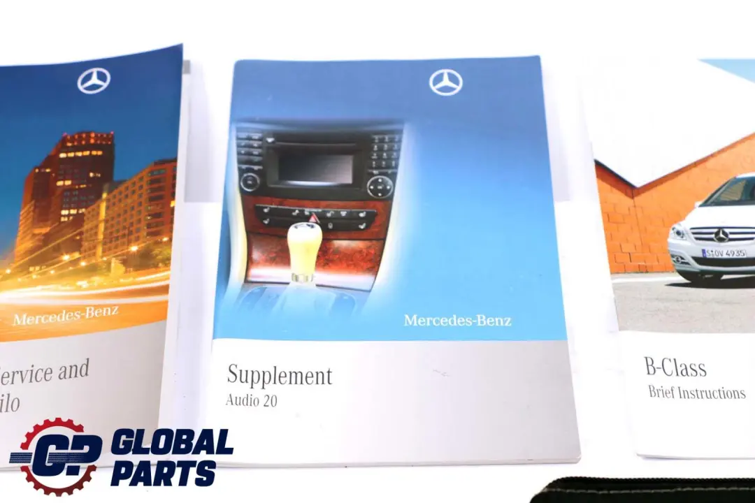 Mercedes B-Class W245 Service Booklet Book Set Pouch Case Wallet A2455845282 - SKU A2515840795 - Part number A2515840795