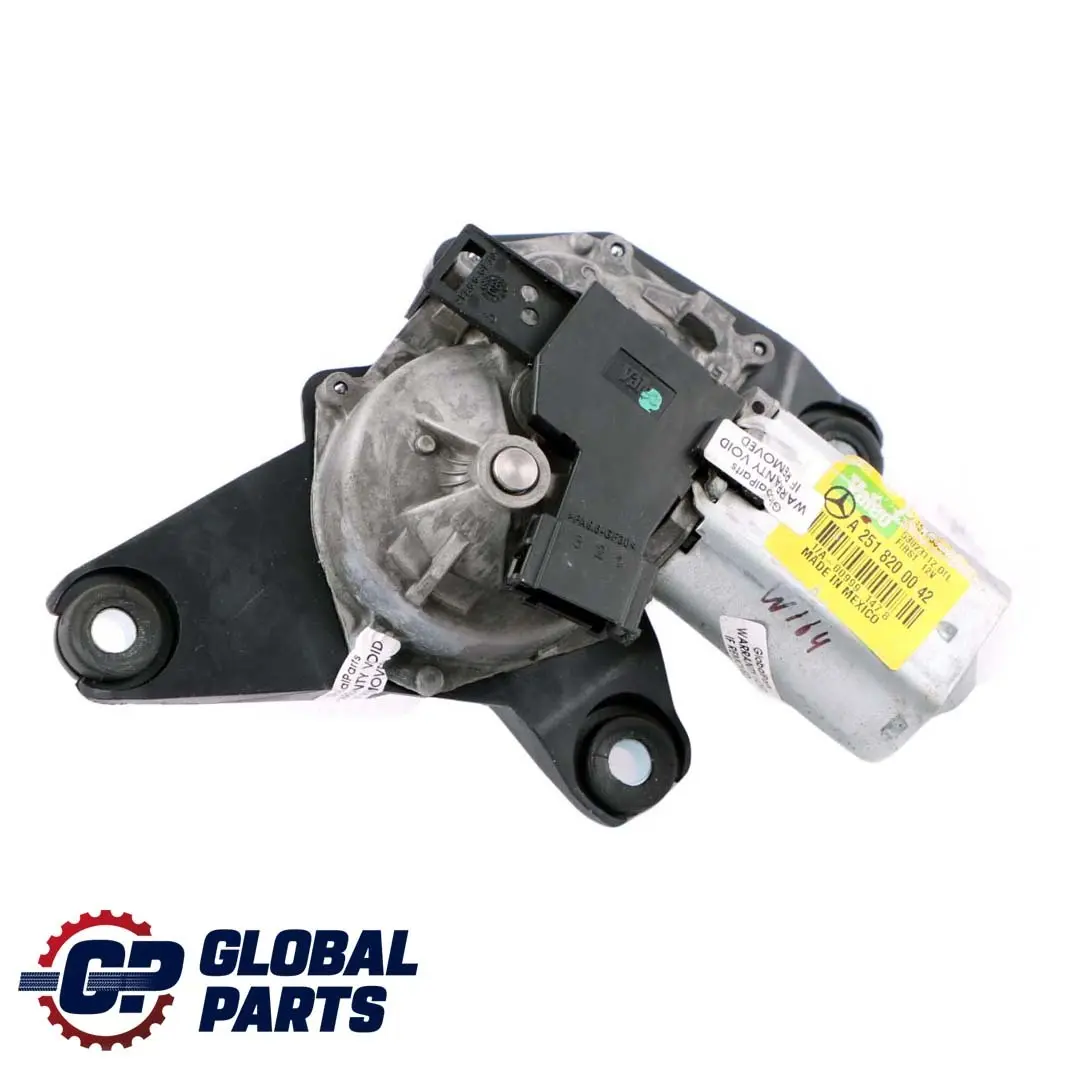 Window Wiper Motor Unit to Mercedes ML GL W164 X164 Rear Tailgate with Part number A2518200042 Mercedes ML GL W164 X164 Rear Tailgate Window Wiper Motor Unit - SKU A2518200042 - Part number A2518200042