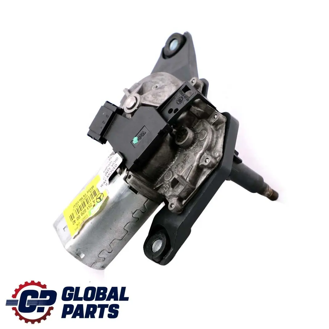 Window Wiper Motor Unit to Mercedes ML GL W164 X164 Rear Tailgate with Part number A2518200042 Mercedes ML GL W164 X164 Rear Tailgate Window Wiper Motor Unit - SKU A2518200042 - Part number A2518200042