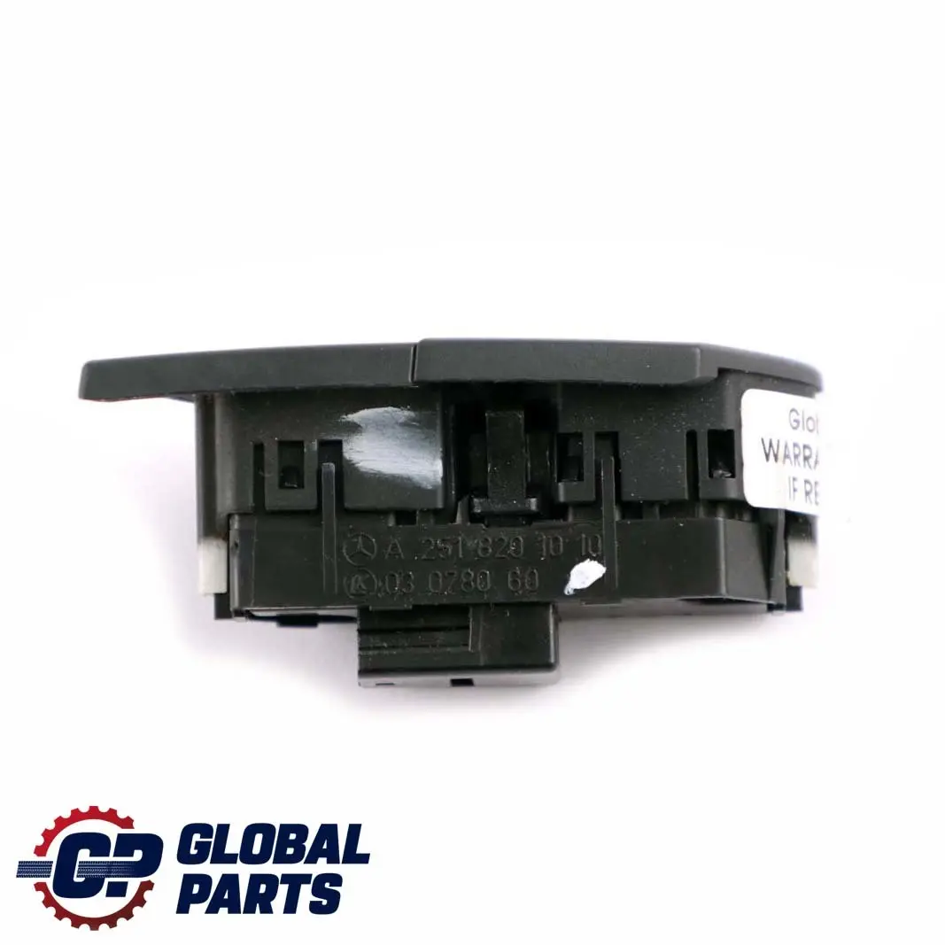 Button Locking Door Switch Black Right to Mercedes M-Class ML W164 with Part number A2518201010 Mercedes M-Class ML W164 Button Locking Door Switch Black Right - SKU A2518201010 - Part number A2518201010
