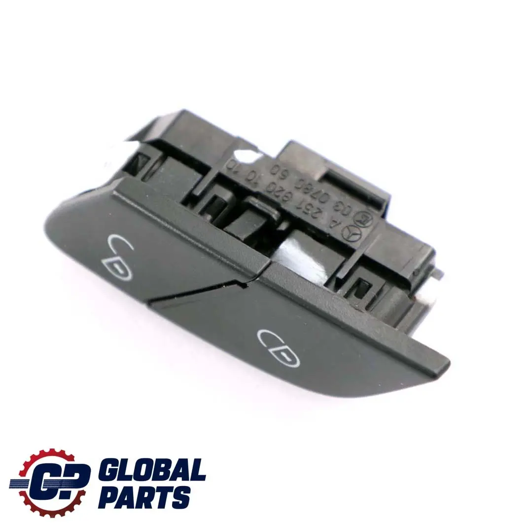 Mercedes ML W164 Türverriegelungsschalter Rechts Schwarz - SKU A2518201010 - Teilenummer A2518201010