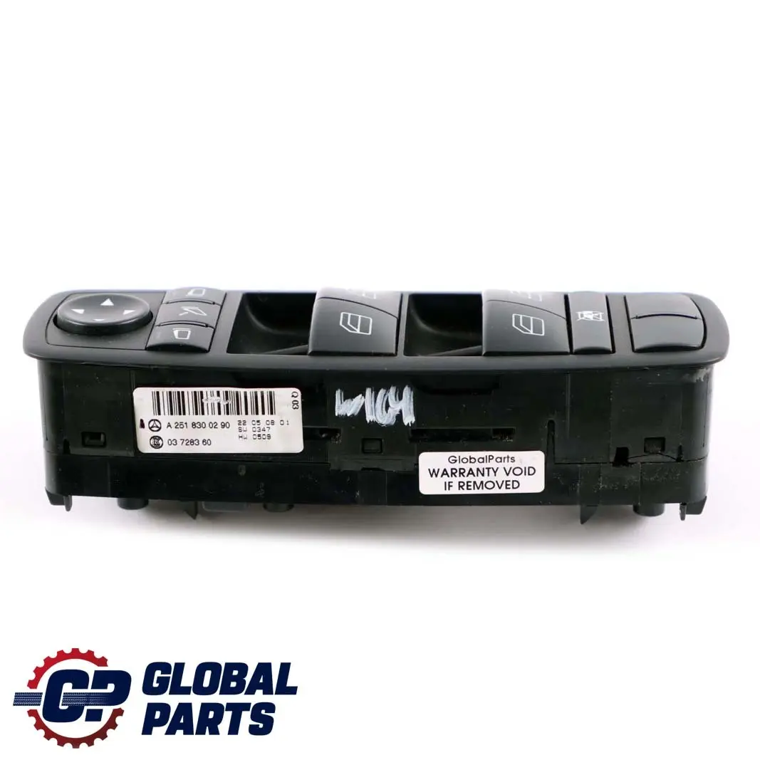 Panel Sterowania Przełącznik Szyb Lusterek do Mercedes W164 o numerze A2518300290 Mercedes W164 Panel Sterowania Przełącznik Szyb Lusterek - SKU A2518300290 - Numer Części A2518300290
