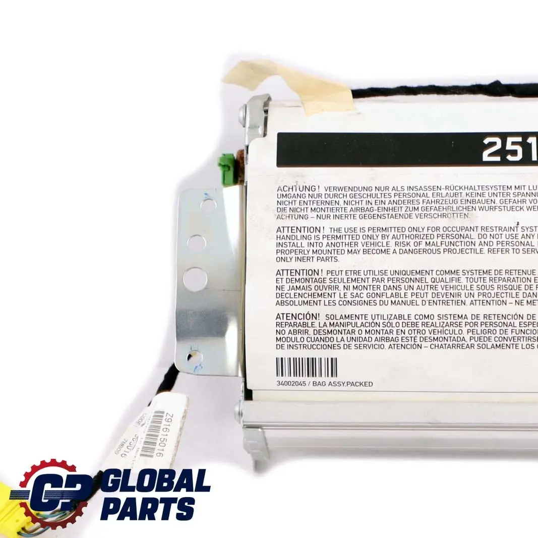 Mercedes ML W164 Air Module frontal côté passager - SKU A2518600805 - Numéro de pièce A2518600805