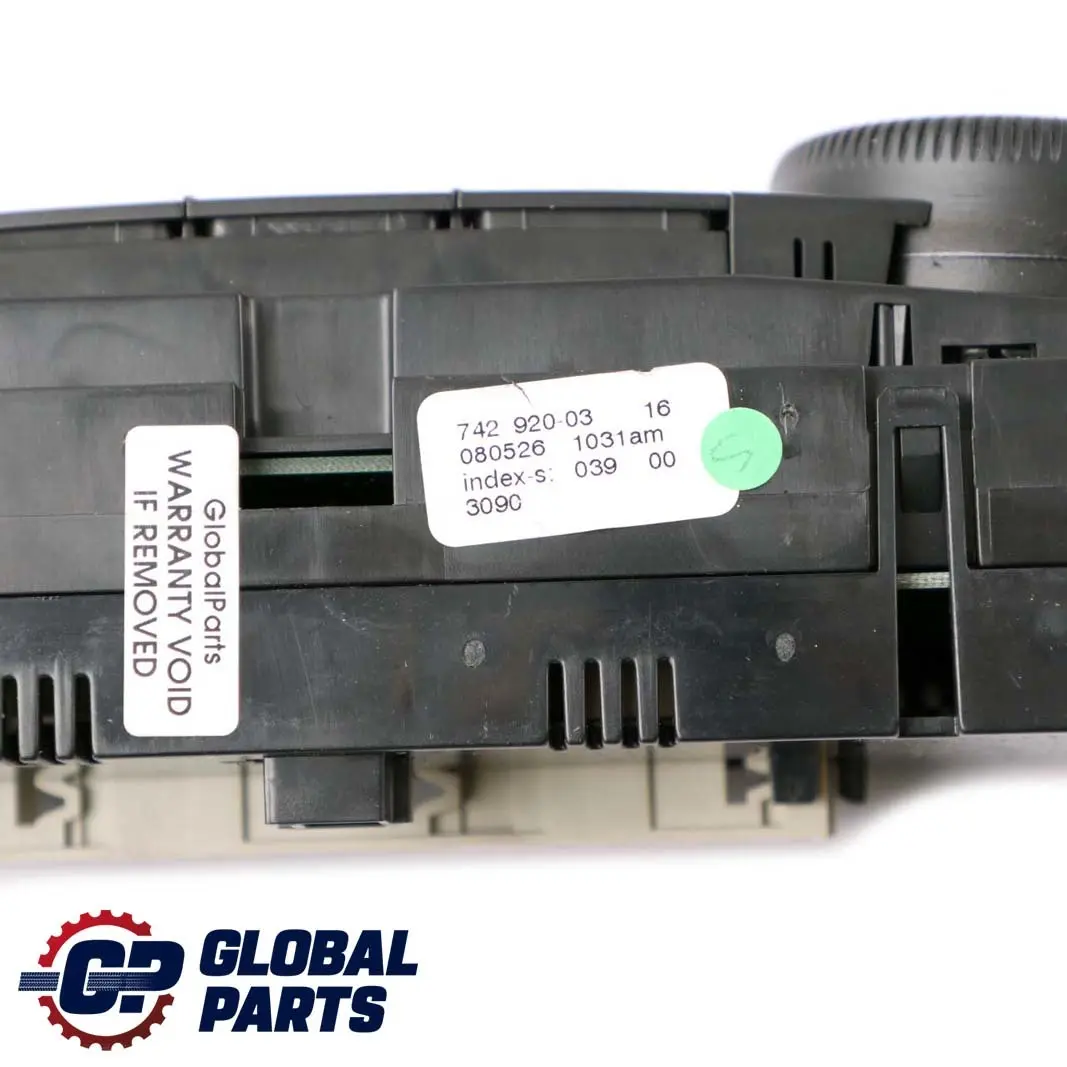 Automatik Klima Anlage Bedien Feld für Mercedes ML GL W164 X164 mit Teilenummer A2518707289 Mercedes ML GL W164 X164 Automatik Klima Anlage Bedien Feld - SKU A2518707289 - Teilenummer A2518707289