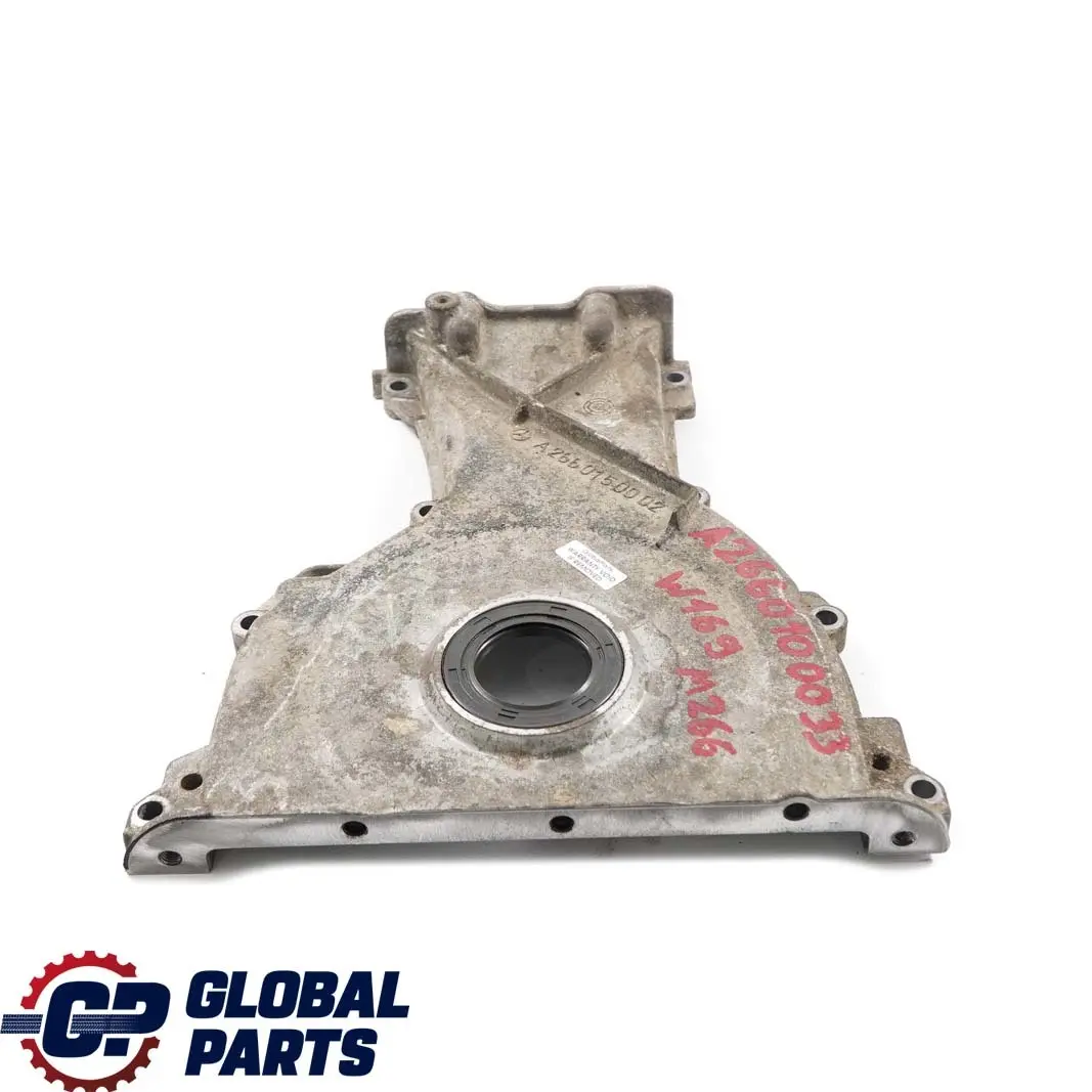 M266 Motore Caso di temporizzazione Alloggiamento Coperchio per Mercedes W169 W245 con numero di parte A2660100033 Mercedes W169 W245 M266 Motore Caso di temporizzazione Alloggiamento Coperchio - SKU A2660100033 - Numero di parte A2660100033