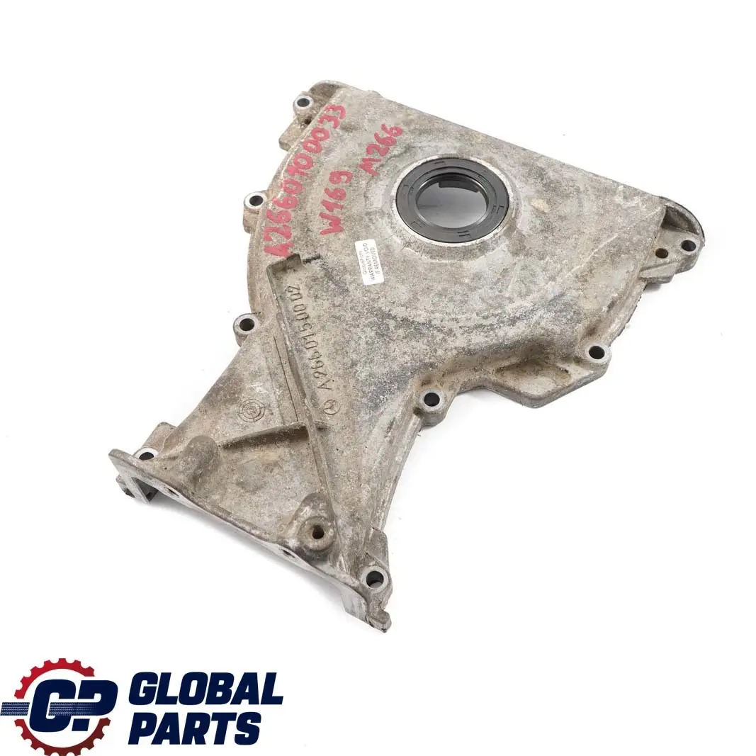 M266 Couvercle du boîtier de distribution moteur A2660150002 pour Mercedes W169 W245 à propos du numéro de pièce A2660100033 Mercedes W169 W245 M266 Couvercle du boîtier de distribution moteur A2660150002 - SKU A2660100033 - Numéro de pièce A2660100033