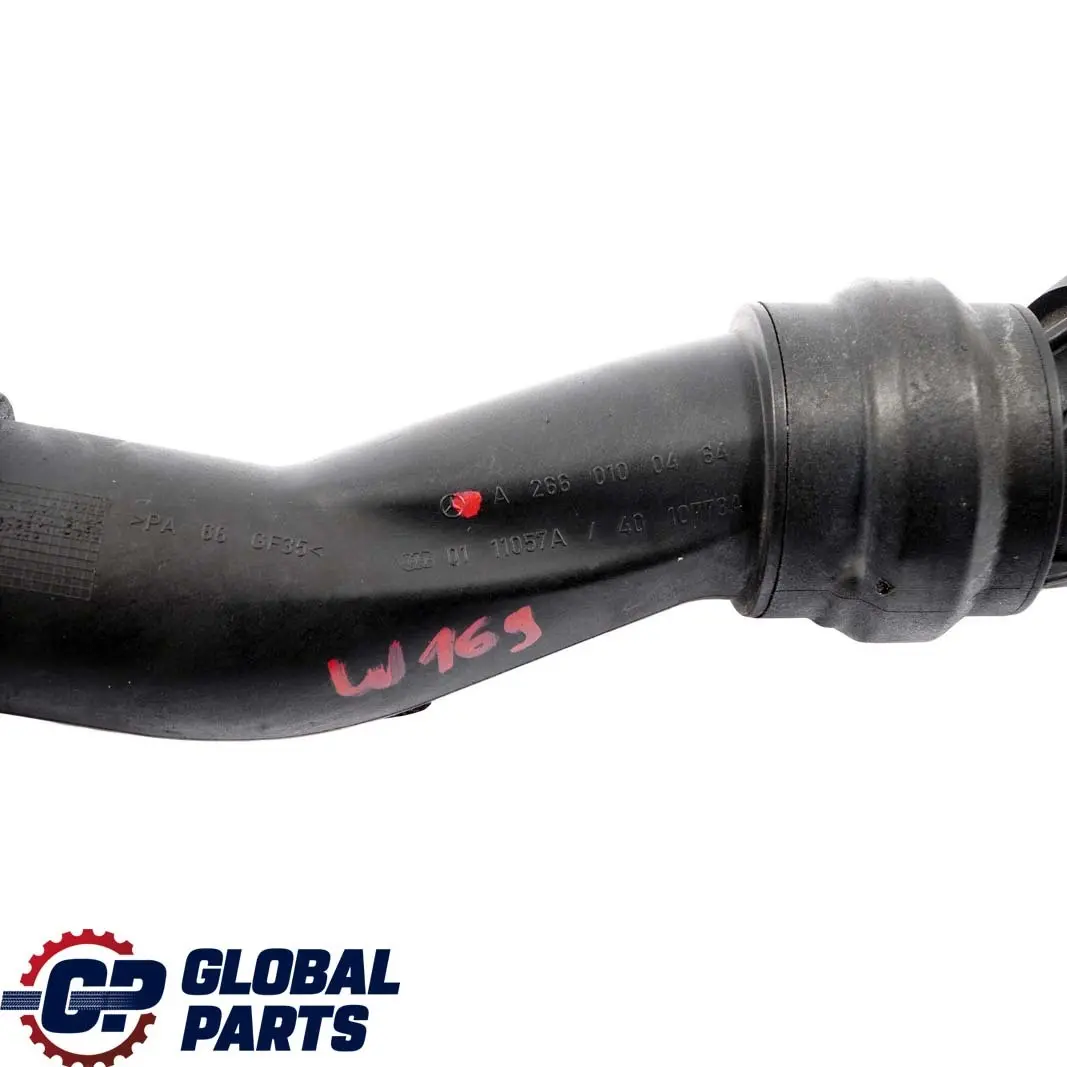 Mercedes W169 M266 Cuello De llenado De aceite Tubo Manguera Tapa - SKU A2660100464 - Número de pieza A2660100464
