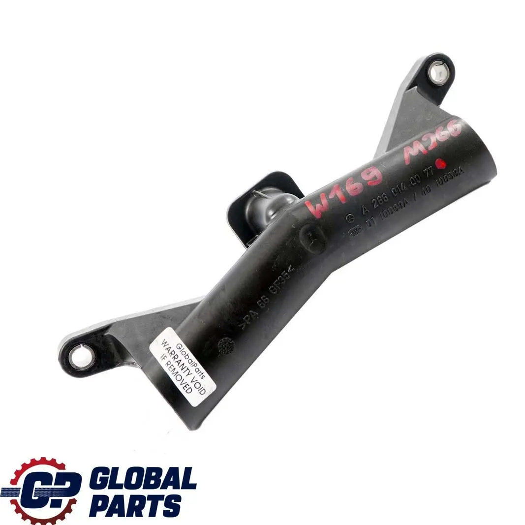 M266 Engine Oil Pipe Hose to Mercedes W169 W245 with Part number A2660140077 Mercedes W169 W245 M266 Engine Oil Pipe Hose - SKU A2660140077 - Part number A2660140077