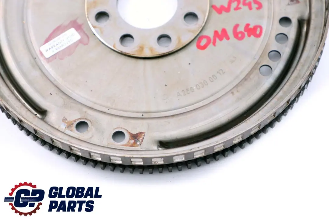 OM640 Engranaje Volante Anillo de Arranque para Mercedes W169 W245 con número de pieza A2660300012 Mercedes W169 W245 OM640 Engranaje Volante Anillo de Arranque - SKU A2660300012 - Número de pieza A2660300012