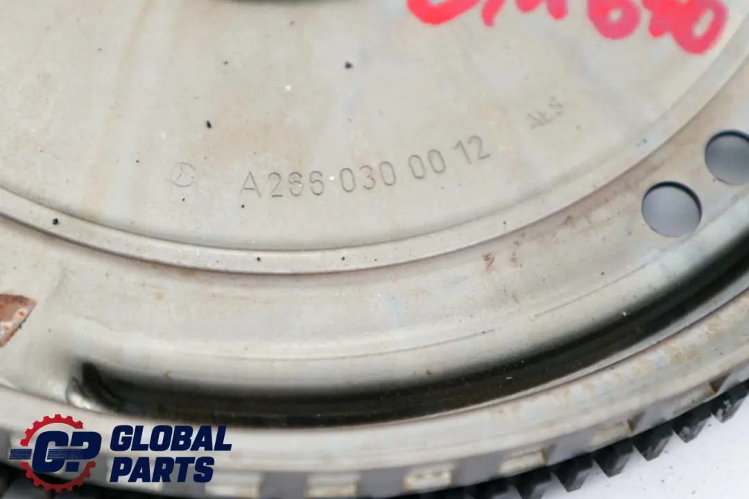 OM640 Schwungrad Zahnkranz Schwungscheibe für Mercedes W169 W245 mit Teilenummer A2660300012 Mercedes W169 W245 OM640 Schwungrad Zahnkranz Schwungscheibe - SKU A2660300012 - Teilenummer A2660300012