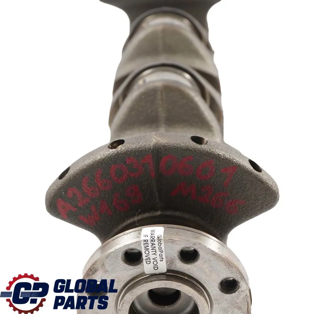 Mercedes-Benz A B W169 A150 W245 B160 Essence M266 Motor Vilebrequin pour à propos du numéro de pièce A2660310601 Mercedes-Benz A B W169 A150 W245 B160 Essence M266 Motor Vilebrequin - SKU A2660310601 - Numéro de pièce A2660310601