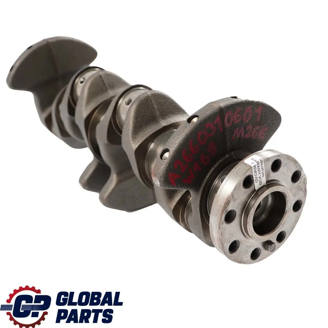  Mercedes-Benz A B W169 A150 W245 B160 Essence M266 Motor Vilebrequin - SKU A2660310601 - Numéro de pièce A2660310601