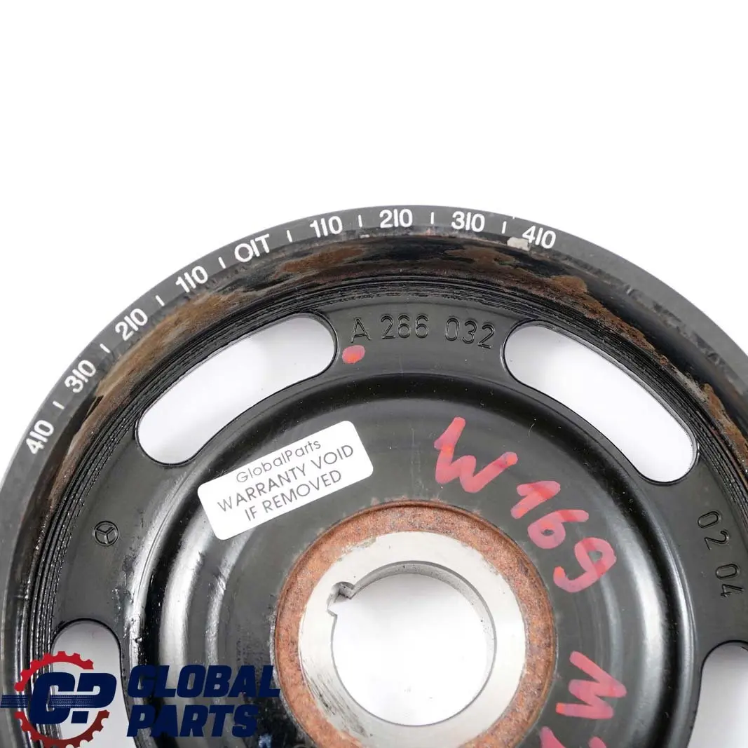  Mercedes-Benz W169 A150 W245 B160 Petrol M266 Crankshaft Pulley - SKU A2660320204 - Part number A2660320204