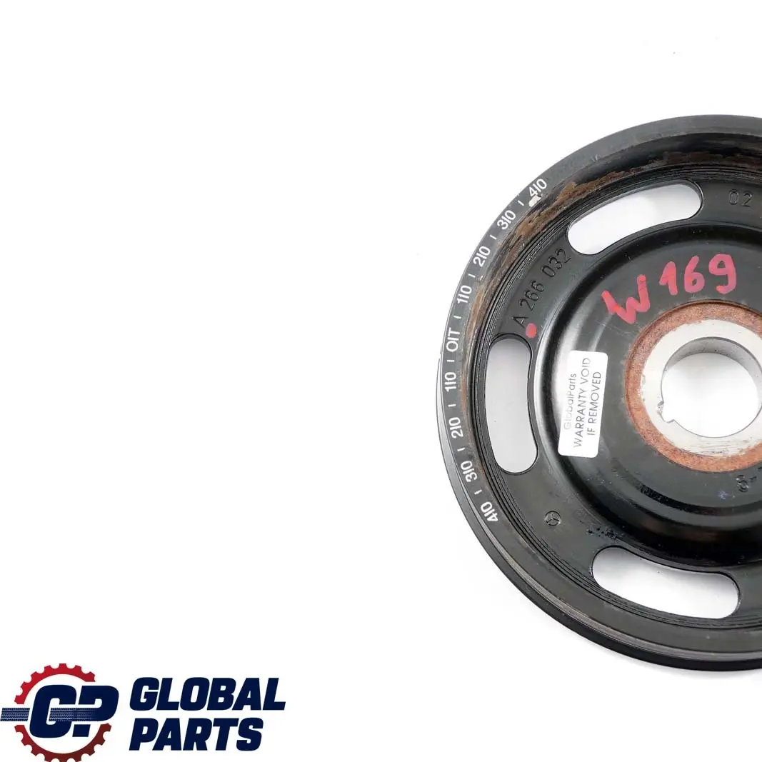 Mercedes-Benz W169 A150 W245 B160 Petrol M266 Crankshaft Pulley to with Part number A2660320204 Mercedes-Benz W169 A150 W245 B160 Petrol M266 Crankshaft Pulley - SKU A2660320204 - Part number A2660320204