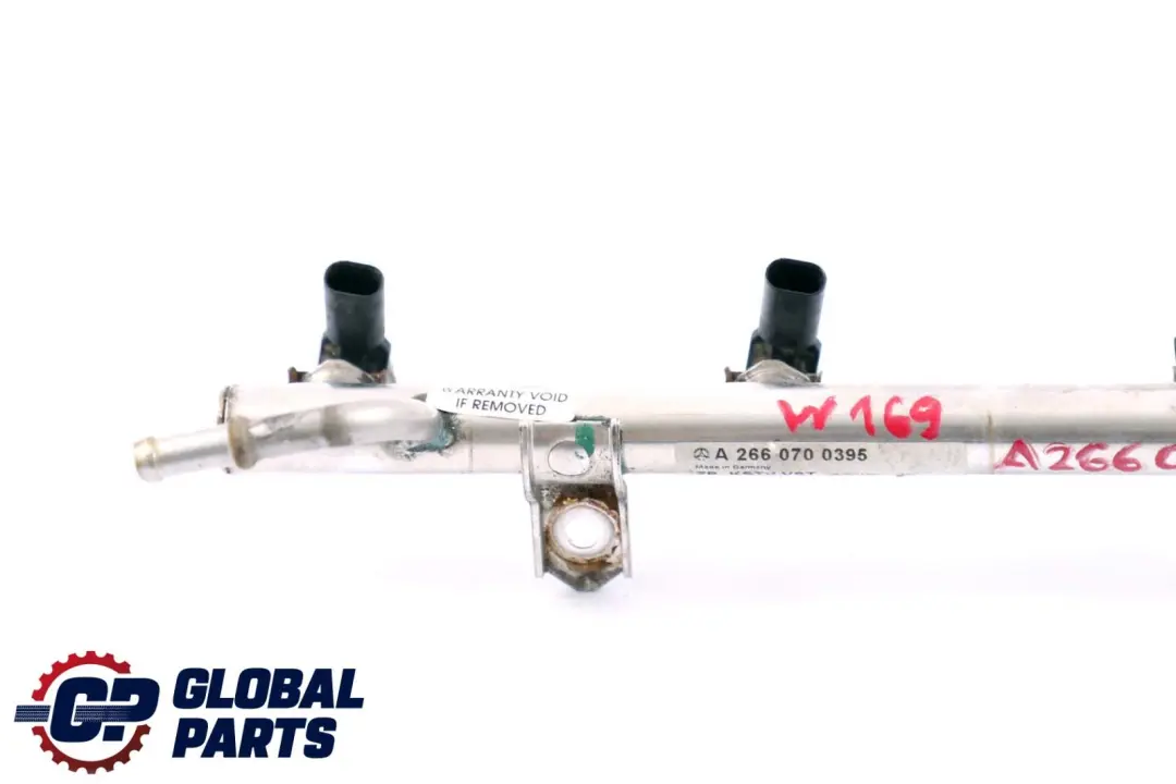 Mercedes Benz A B W169 W245 M266 Petrol Fuel Injector Rail Line A2660700595 - SKU A2660700895 - Part number A2660700895