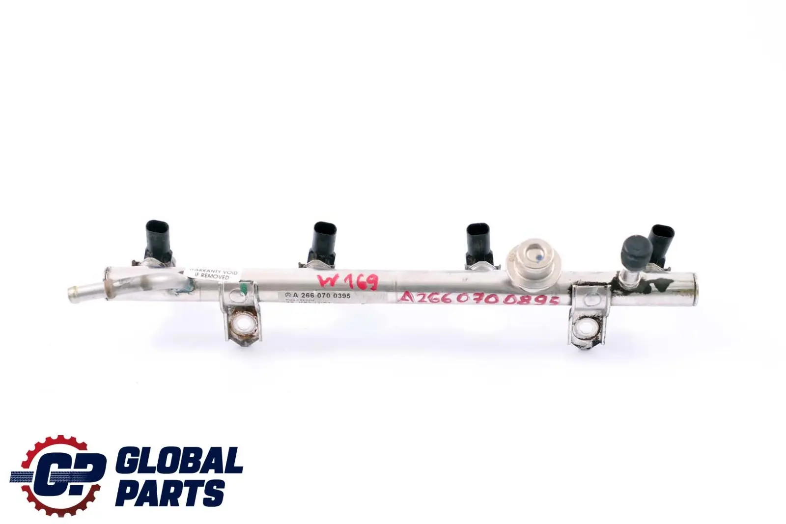 Mercedes Benz A B W169 W245 M266 Benzina Iniettore Rail Line A2660700595