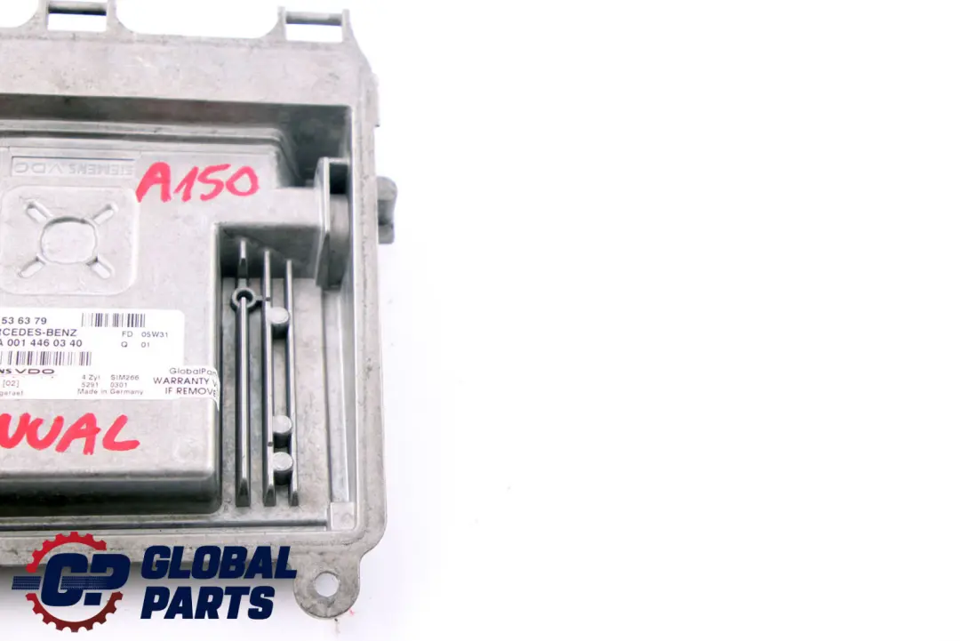 Mercedes-Benz W169 A150 Motorsteuergerät Steuergerät Schaltgetrie für mit Teilenummer A2661536379 Mercedes-Benz W169 A150 Motorsteuergerät Steuergerät Schaltgetrie - SKU A2661536379 - Teilenummer A2661536379