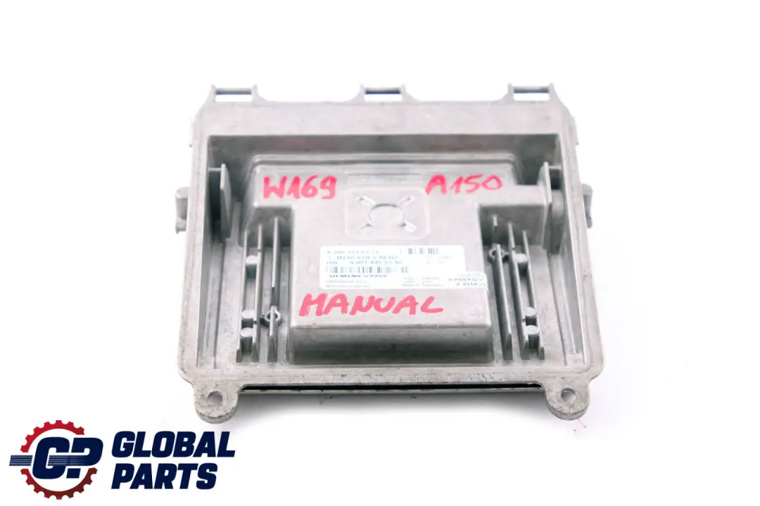 Mercedes-Benz A-Class W169 A150 Engine Control Unit Module Manual to with Part number A2661536379 Mercedes-Benz A-Class W169 A150 Engine Control Unit Module Manual - SKU A2661536379 - Part number A2661536379