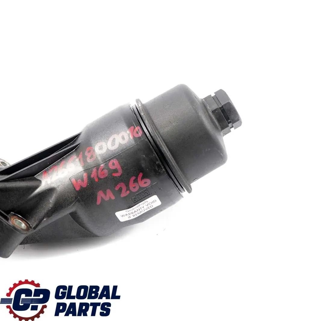 Mercedes W169 W245 Benzin M266 Motor Öl Filter Gehäuse Halter A266180001 - SKU A2661800010 - Teilenummer A2661800010